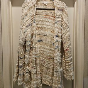 Anthropologie oversized open front sweater